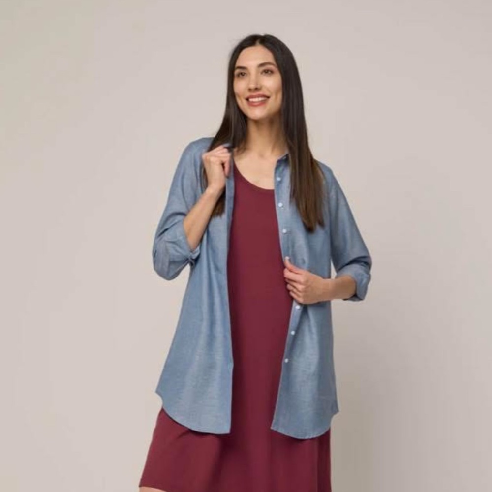 Florence chambray tunic dress from wool&